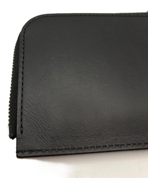METAL JACKET（メタルジャケット）METAL JACKET (メタルジャケット) SPIDERWEB MID ZIP WALLET ブラックの古着・服飾アイテム