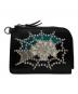 METAL JACKET（メタルジャケット）の古着「SPIDERWEB MID ZIP WALLET」｜ブラック