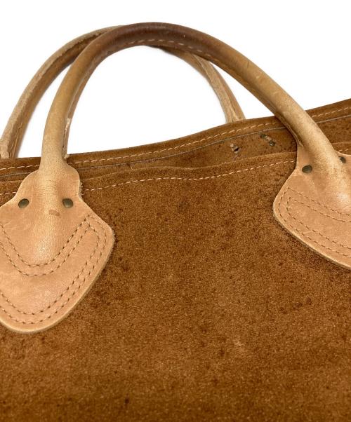 L.L.Bean（エルエルビーン）L.L.Bean (エルエルビーン) 80's スエードトートバック ブラウンの古着・服飾アイテム