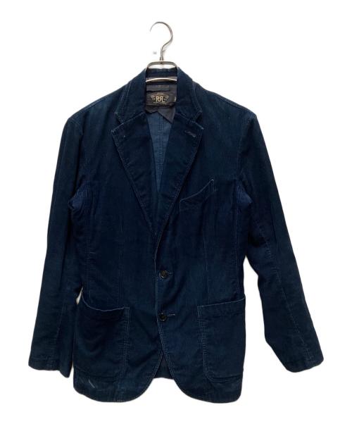 RRL（ダブルアールエル）RRL (ダブルアールエル) コーデュロイ3Bジャケット ネイビー サイズ:XSの古着・服飾アイテム