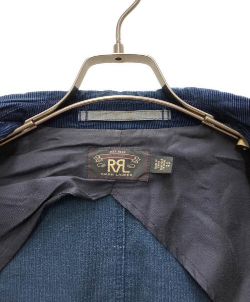 RRL（ダブルアールエル）RRL (ダブルアールエル) コーデュロイ3Bジャケット ネイビー サイズ:XSの古着・服飾アイテム