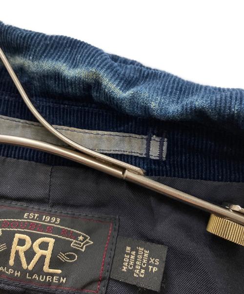 RRL（ダブルアールエル）RRL (ダブルアールエル) コーデュロイ3Bジャケット ネイビー サイズ:XSの古着・服飾アイテム