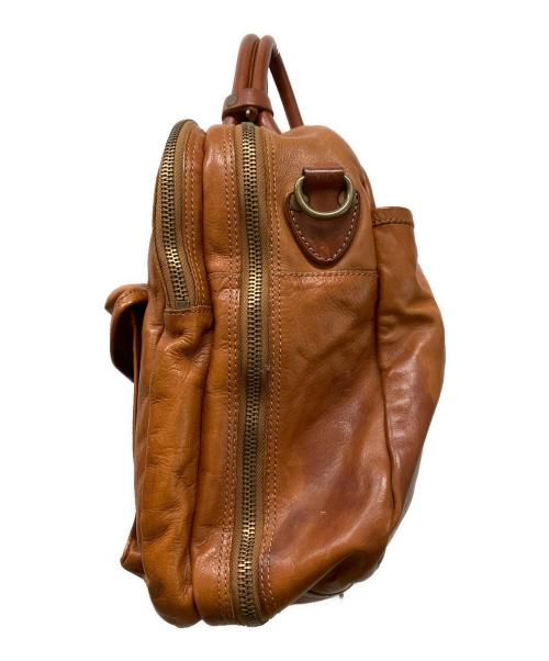 RRL（ダブルアールエル）RRL (ダブルアールエル) 2WAYブリーフケース ブラウンの古着・服飾アイテム