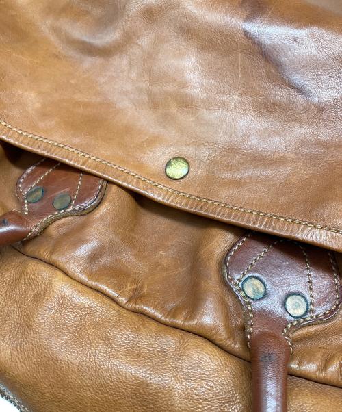 RRL（ダブルアールエル）RRL (ダブルアールエル) 2WAYブリーフケース ブラウンの古着・服飾アイテム