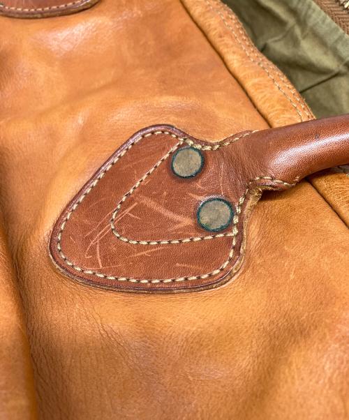 RRL（ダブルアールエル）RRL (ダブルアールエル) 2WAYブリーフケース ブラウンの古着・服飾アイテム