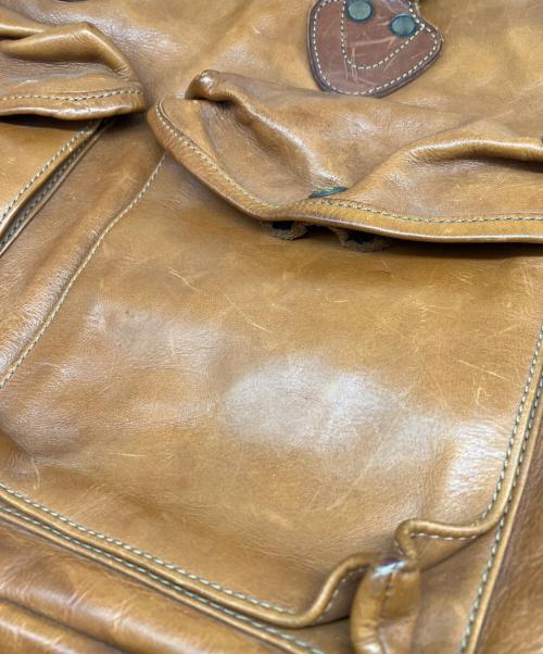 RRL（ダブルアールエル）RRL (ダブルアールエル) 2WAYブリーフケース ブラウンの古着・服飾アイテム