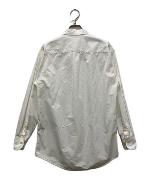 BOTTEGA VENETA（ボッテガベネタ）BOTTEGA VENETA (ボッテガベネタ) ギャザーL/Sシャツ ホワイト サイズ:40の古着・服飾アイテム
