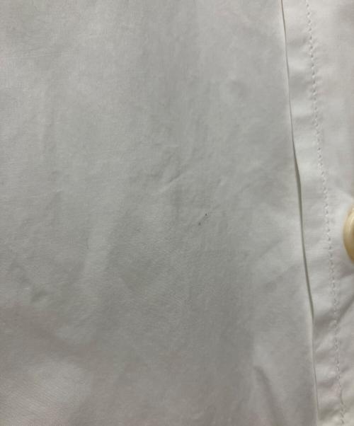 BOTTEGA VENETA（ボッテガベネタ）BOTTEGA VENETA (ボッテガベネタ) ギャザーL/Sシャツ ホワイト サイズ:40の古着・服飾アイテム