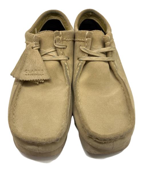 CLARKS（クラークス）CLARKS (クラークス) Wallabee GTX ベージュ サイズ:27の古着・服飾アイテム