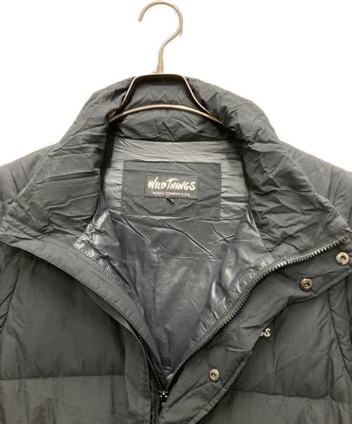 WILD THINGS（ワイルドシングス）WILD THINGS (ワイルドシングス) SNUG DOWN VECKET ブラック サイズ:Mの古着・服飾アイテム