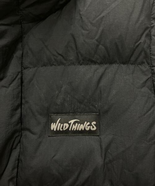 WILD THINGS（ワイルドシングス）WILD THINGS (ワイルドシングス) SNUG DOWN VECKET ブラック サイズ:Mの古着・服飾アイテム