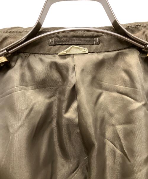COMME des GARCONS HOMME DEUX（コムデギャルソン オム ドゥ）COMME des GARCONS HOMME DEUX (コムデギャルソン オム ドゥ) ポリ縮絨テーラードジャケット カーキ サイズ:Lの古着・服飾アイテム