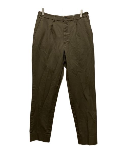 COMME des GARCONS HOMME DEUX（コムデギャルソン オム ドゥ）COMME des GARCONS HOMME DEUX (コムデギャルソン オム ドゥ) ポリ縮絨パンツ カーキ サイズ:Ｍの古着・服飾アイテム