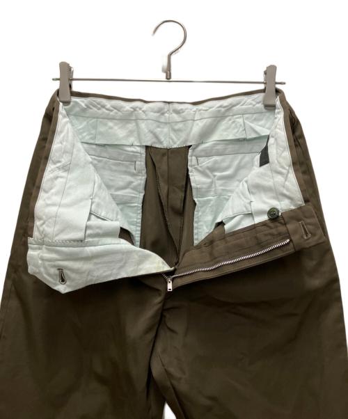COMME des GARCONS HOMME DEUX（コムデギャルソン オム ドゥ）COMME des GARCONS HOMME DEUX (コムデギャルソン オム ドゥ) ポリ縮絨パンツ カーキ サイズ:Ｍの古着・服飾アイテム