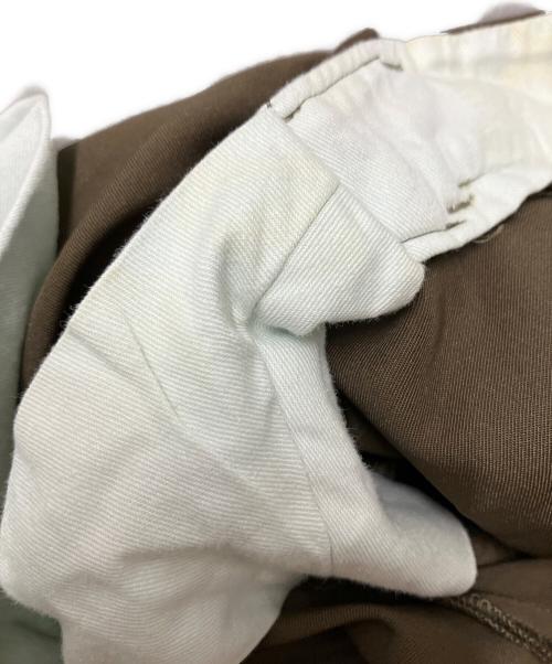 COMME des GARCONS HOMME DEUX（コムデギャルソン オム ドゥ）COMME des GARCONS HOMME DEUX (コムデギャルソン オム ドゥ) ポリ縮絨パンツ カーキ サイズ:Ｍの古着・服飾アイテム