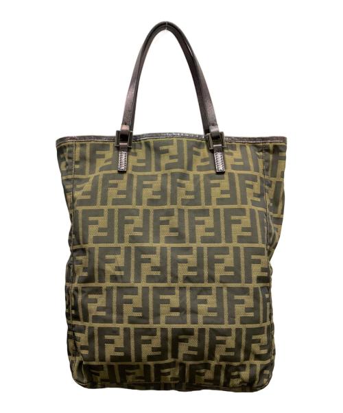 FENDI（フェンディ）FENDI (フェンディ) ズッカ柄ハンドバッグ マルチカラーの古着・服飾アイテム