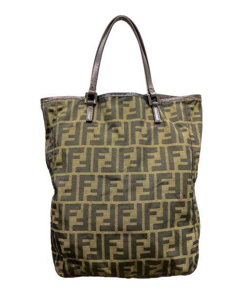 FENDI（フェンディ）FENDI (フェンディ) ズッカ柄ハンドバッグ マルチカラーの古着・服飾アイテム