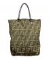 FENDI (フェンディ) ズッカ柄ハンドバッグ マルチカラー：30000円