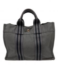 HERMES（エルメス）の古着「フールトゥPM ハンドバッグ」｜グレー
