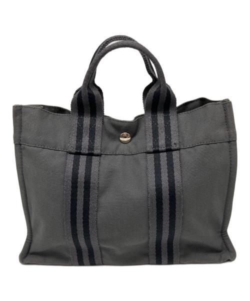 HERMES（エルメス）HERMES (エルメス) フールトゥPM ハンドバッグ グレーの古着・服飾アイテム