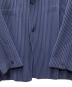中古・古着 HOMME PLISSE ISSEY MIYAKE (オム プリッセ イッセイ ミヤケ) TAILORED PLEATS プリーツジャケット ブルー サイズ:2：40000円