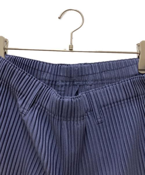 HOMME PLISSE ISSEY MIYAKE（オム プリッセ イッセイ ミヤケ）HOMME PLISSE ISSEY MIYAKE (オム プリッセ イッセイ ミヤケ) TAILORED PLEATS プリーツパンツ ブルー サイズ:2の古着・服飾アイテム