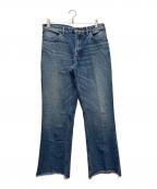 INSCRIREアンスクリア）の古着「002 Flare Denim」｜インディゴ