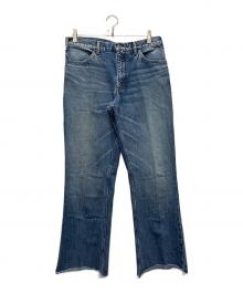 INSCRIRE（アンスクリア）の古着「002 Flare Denim」｜インディゴ