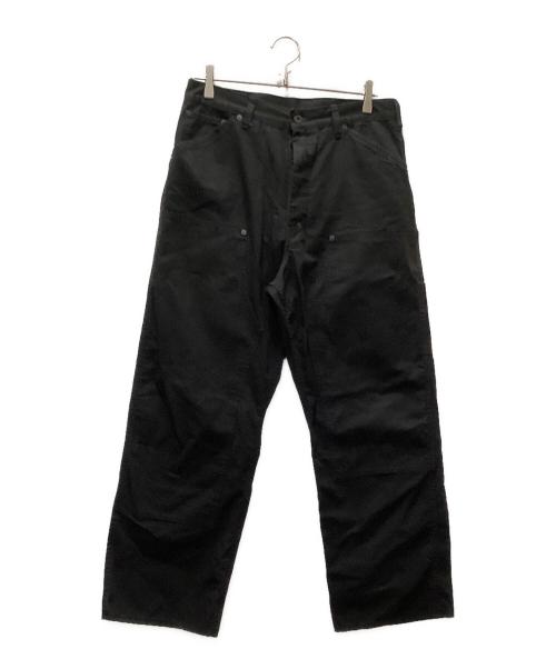 refomed（リフォメッド）refomed (リフォメッド) RIGHT HANDED DOUBLE KNEE Pants ブラック サイズ:3の古着・服飾アイテム