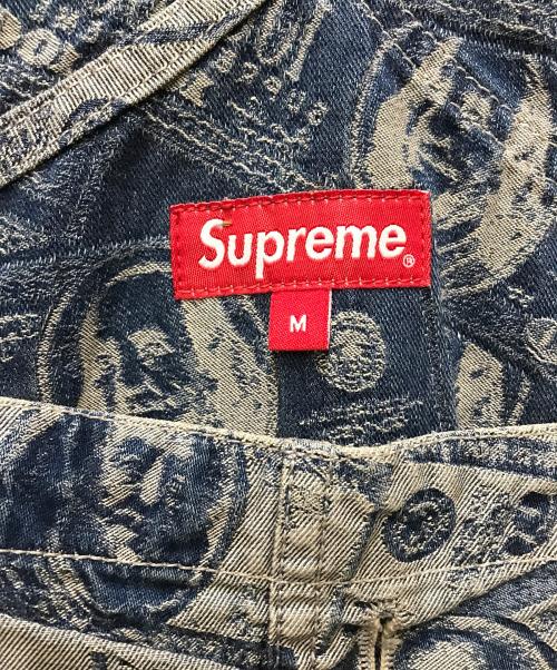 SUPREME（シュプリーム）Supreme (シュプリーム) 100 Dollar Bill Overalls インディゴ サイズ:Mの古着・服飾アイテム