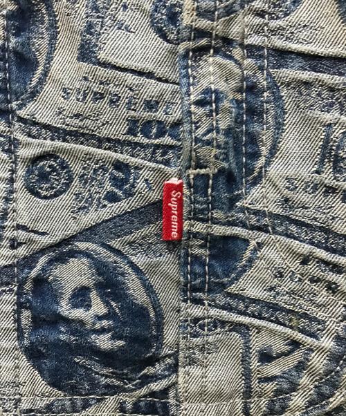 SUPREME（シュプリーム）Supreme (シュプリーム) 100 Dollar Bill Overalls インディゴ サイズ:Mの古着・服飾アイテム