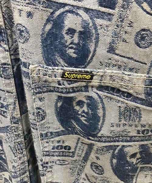 SUPREME（シュプリーム）Supreme (シュプリーム) 100 Dollar Bill Overalls インディゴ サイズ:Mの古着・服飾アイテム