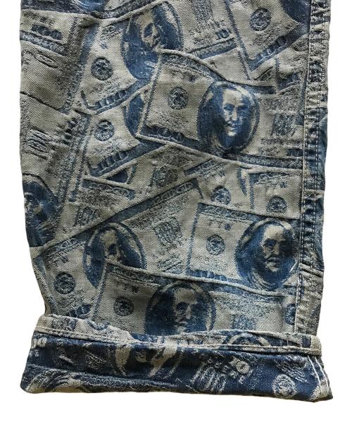 SUPREME（シュプリーム）Supreme (シュプリーム) 100 Dollar Bill Overalls インディゴ サイズ:Mの古着・服飾アイテム