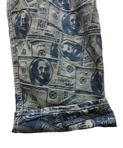 SUPREME（シュプリーム）Supreme (シュプリーム) 100 Dollar Bill Overalls インディゴ サイズ:Mの古着・服飾アイテム
