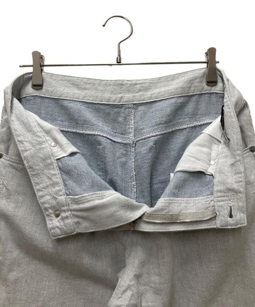 POST ARCHIVE FACTION (PAF)（ポストアーカイブファクション）POST ARCHIVE FACTION (PAF) (ポストアーカイブファクション) 8.0 DENIM ARCHIVE FACTION ライトグレー サイズ:Mの古着・服飾アイテム