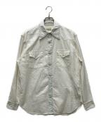 KAPITALキャピタル）の古着「OX x Denim HUSKY Western Shirt」｜ホワイト