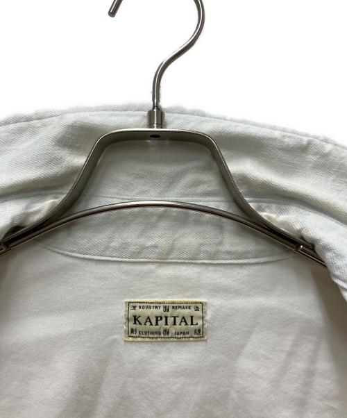 KAPITAL（キャピタル）KAPITAL (キャピタル) OX x Denim HUSKY Western Shirt ホワイト サイズ:2の古着・服飾アイテム