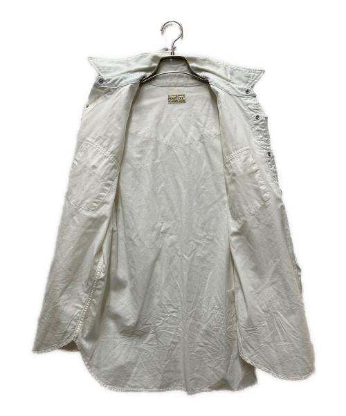 KAPITAL（キャピタル）KAPITAL (キャピタル) OX x Denim HUSKY Western Shirt ホワイト サイズ:2の古着・服飾アイテム