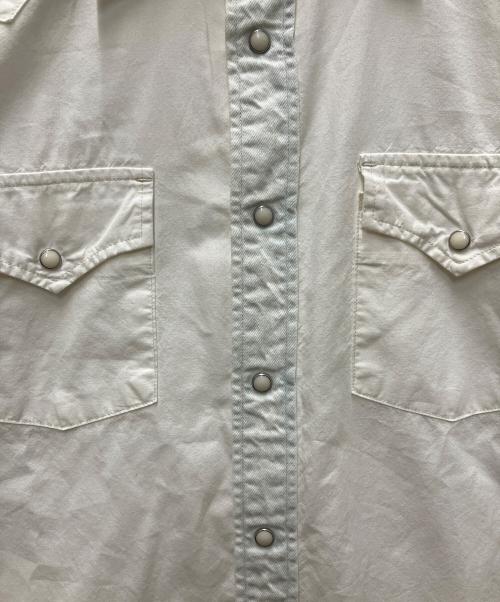 KAPITAL（キャピタル）KAPITAL (キャピタル) OX x Denim HUSKY Western Shirt ホワイト サイズ:2の古着・服飾アイテム