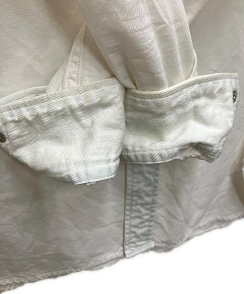 KAPITAL（キャピタル）KAPITAL (キャピタル) OX x Denim HUSKY Western Shirt ホワイト サイズ:2の古着・服飾アイテム