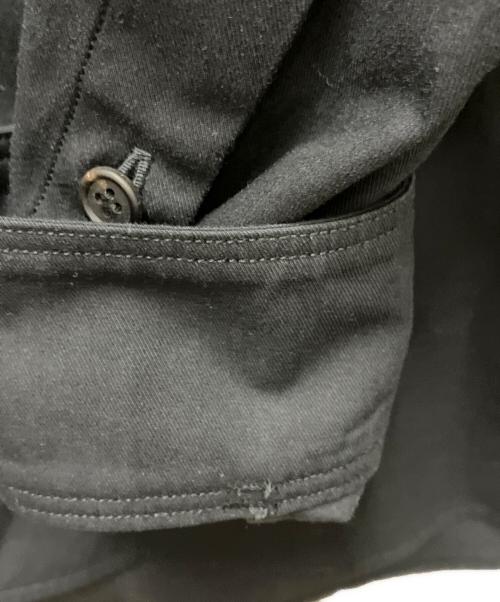 山内（ヤマウチ）山内 (ヤマウチ) フランス綾コットンクロスシャツ ブラック サイズ:4の古着・服飾アイテム