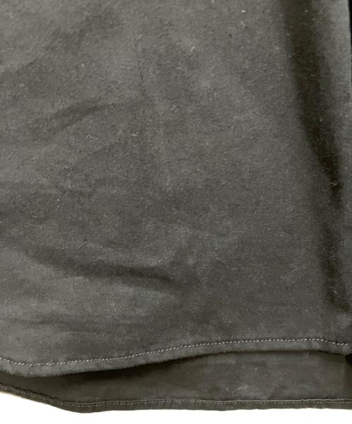 山内（ヤマウチ）山内 (ヤマウチ) フランス綾コットンクロスシャツ ブラック サイズ:4の古着・服飾アイテム
