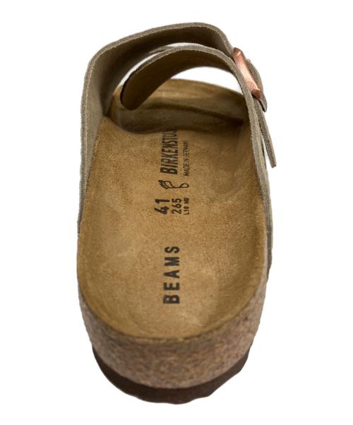 BIRKENSTOCK（ビルケンシュトック）BIRKENSTOCK (ビルケンシュトック) BEAMS (ビームス) Zurich BS ベージュ サイズ:26.5cm 未使用品の古着・服飾アイテム