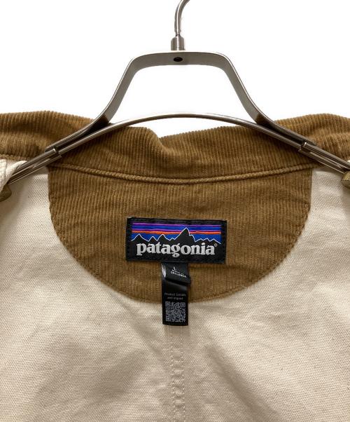 Patagonia（パタゴニア）Patagonia (パタゴニア) メンズ・ポイント・レイズ・キャンバス・ジャケット ホワイト サイズ:Lの古着・服飾アイテム
