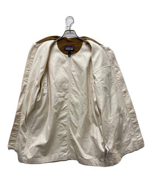 Patagonia（パタゴニア）Patagonia (パタゴニア) メンズ・ポイント・レイズ・キャンバス・ジャケット ホワイト サイズ:Lの古着・服飾アイテム