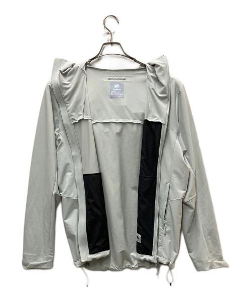 MAMMUT（マムート）MAMMUT (マムート) Trekkers SO Hooded Jacket AF グレー サイズ:Lの古着・服飾アイテム