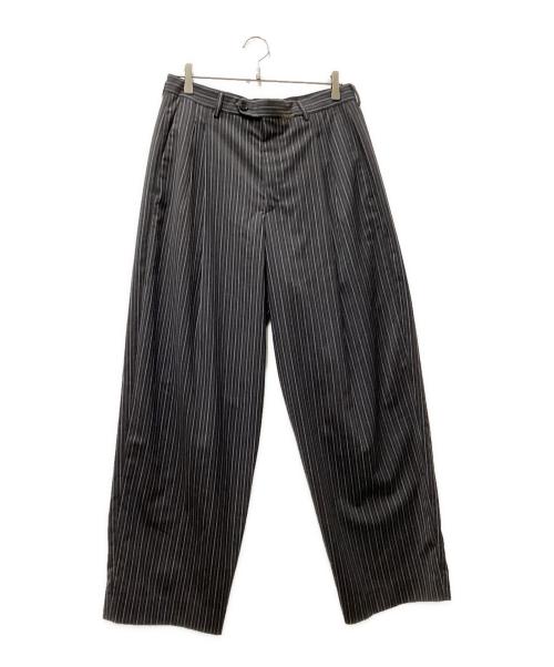 MARNI（マルニ）MARNI (マルニ) ストライプワイドスラックス グレー サイズ:50の古着・服飾アイテム