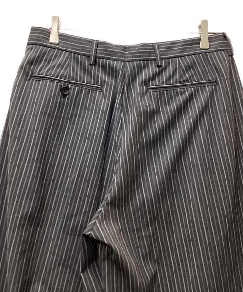 MARNI（マルニ）MARNI (マルニ) ストライプワイドスラックス グレー サイズ:50の古着・服飾アイテム