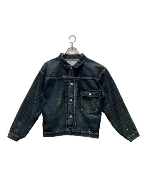 New Manual（ニュー・マニュアル）New Manual (ニュー・マニュアル) #001 T-BACK DENIM JACKET インディゴ サイズ:Mの古着・服飾アイテム