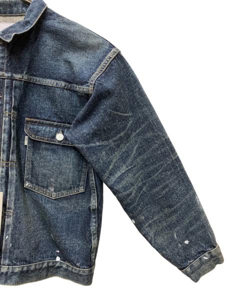New Manual（ニュー・マニュアル）New Manual (ニュー・マニュアル) #001 T-BACK DENIM JACKET インディゴ サイズ:Mの古着・服飾アイテム